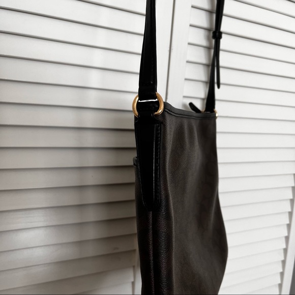 Coach Rowan File Crossbody Signature Monogram Bag Brown - Picture 7 of 15